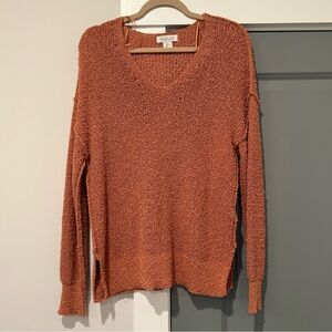 Women's Rustic Orange Sweater